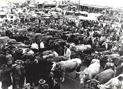 Prümer Markt vor dem 2. Weltkrieg